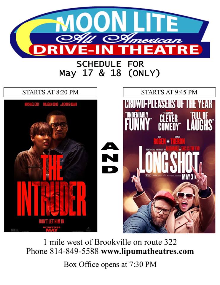 Showing this weekend in Brookville