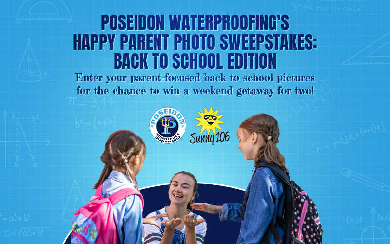 Poseidon's Happy Parent Photo Sweepstakes: Back to School Edition – Sunny 106 FM - Vimarsana News